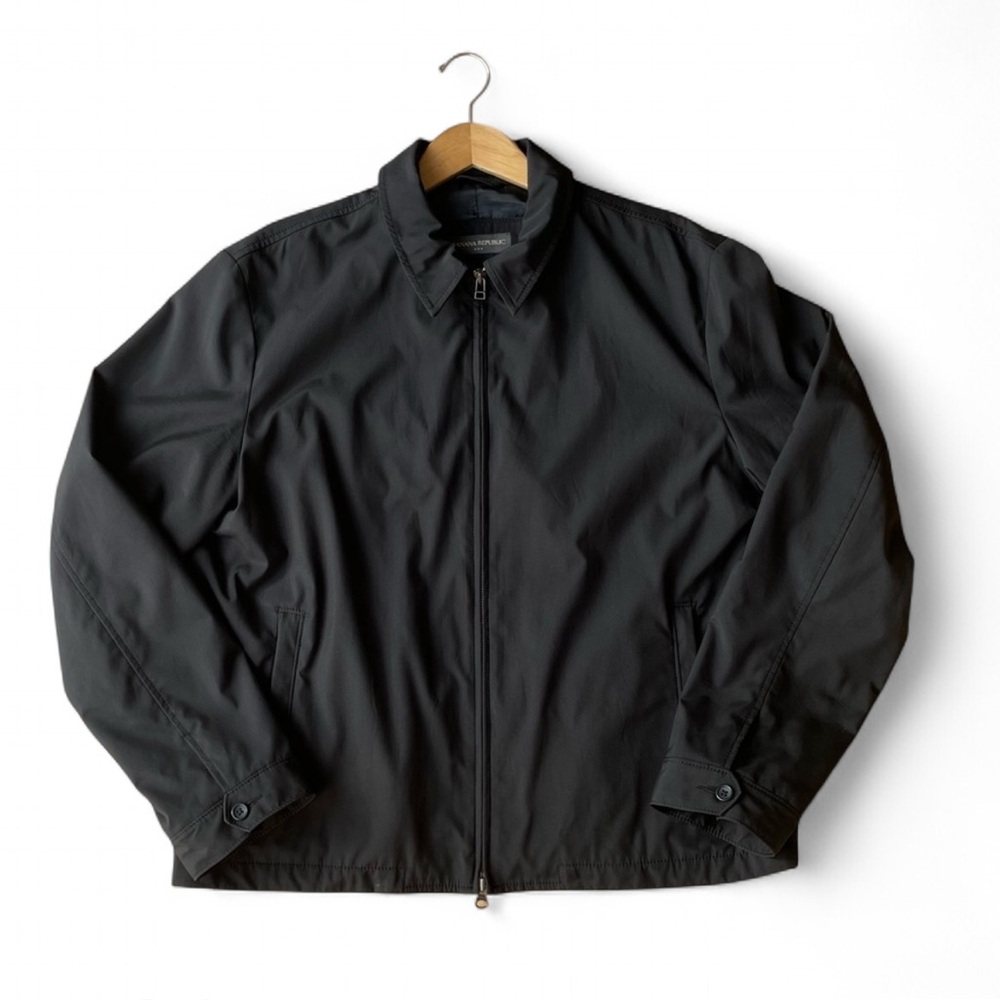 |Banana Republic| Men’s Workwear-style Blouson Jacket Relaxed Fit Size Large - Picture 1 of 7